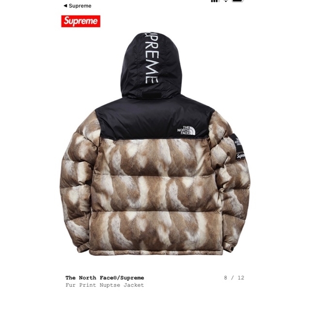 Supreme(シュプリーム)のＭ様専用！supreme the north face 13aw nuptse  メンズのジャケット/アウター(ダウンジャケット)の商品写真