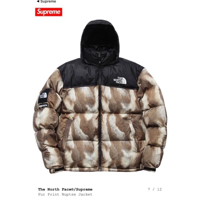 Supreme(シュプリーム)のＭ様専用！supreme the north face 13aw nuptse  メンズのジャケット/アウター(ダウンジャケット)の商品写真