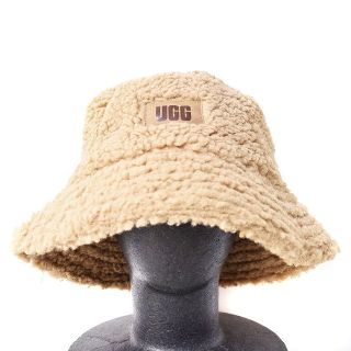 UGG - アグ UGG ロゴ ボア バケットハット 茶 ブラウン OFの通販 by ...