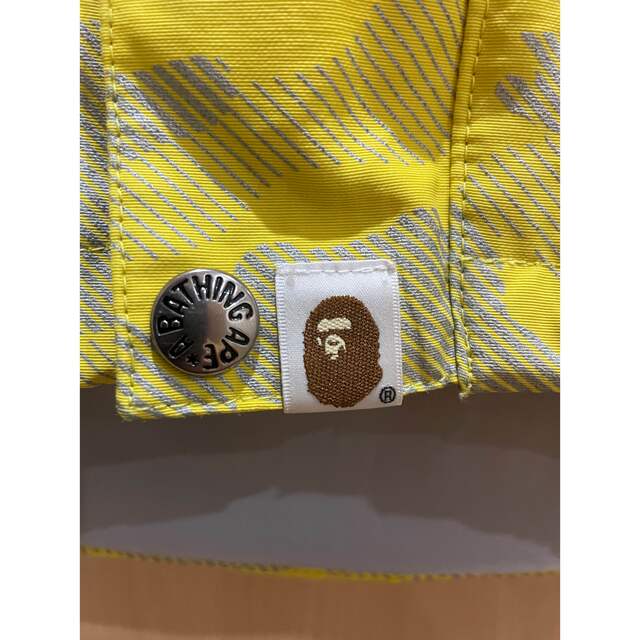 【値下中】BAPE エイプ 迷彩 カモ イエロー マウンテン パーカー 3