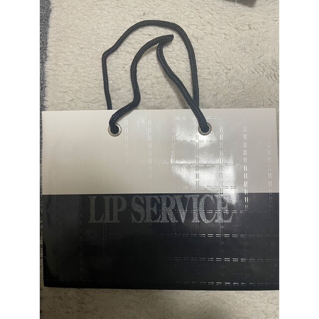 LIP SERVICE(リップサービス)のLIP SERVICE ショップ袋 レディースのバッグ(ショップ袋)の商品写真