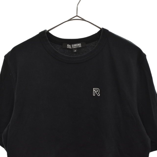 RAF SIMONS(ラフシモンズ)のRAF SIMONS ラフシモンズ 05SS バックジップRロゴ半袖Tシャツ ブラック メンズのトップス(Tシャツ/カットソー(半袖/袖なし))の商品写真