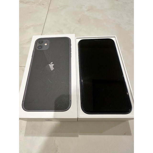iPhone 11 ブラック 128GB - www.glycoala.com