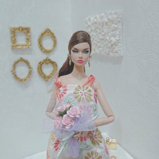 バービー(Barbie)のポピーパーカー　ドレス　オフィシャルモデル　ドレスのみ(ぬいぐるみ/人形)