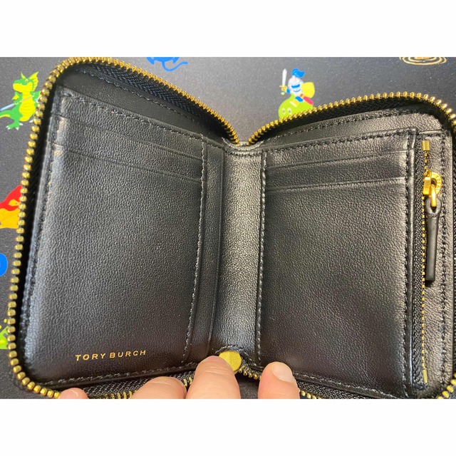 トリーバーチ 2つ折り財布 136098 405 レディース ネイビー 紺 財布