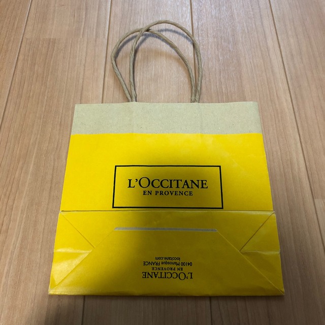 L'OCCITANE(ロクシタン)のロクシタン　紙袋　ショッパー　ショップ袋 レディースのバッグ(ショップ袋)の商品写真
