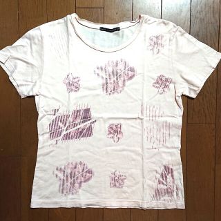 マリテフランソワジルボー(MARITHE + FRANCOIS GIRBAUD)のMARITHE + FRANCOIS GIRBAUD Tシャツ （ピンク）(Tシャツ(半袖/袖なし))