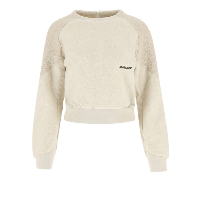 Ambush Logo Embroidered Cropped Sweater