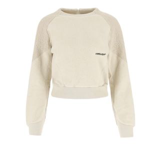 アンブッシュ(AMBUSH)のAmbush Logo Embroidered Cropped Sweater(ニット/セーター)