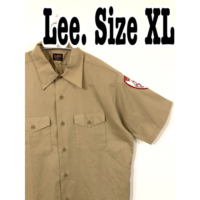 Lee greendale Fire dept  ワークシャツ　VINTAGE