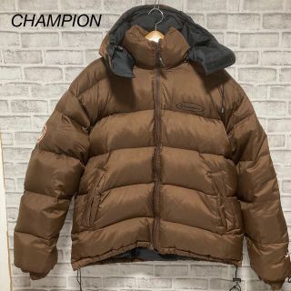 チャンピオン(Champion)のCHAMPION チャンピオン　ダウンジャケット　✅肉厚　✅Lサイズ　✅ロゴ(ダウンジャケット)