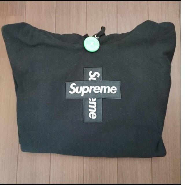 Supreme - Supreme Cross Box Logo Hooded