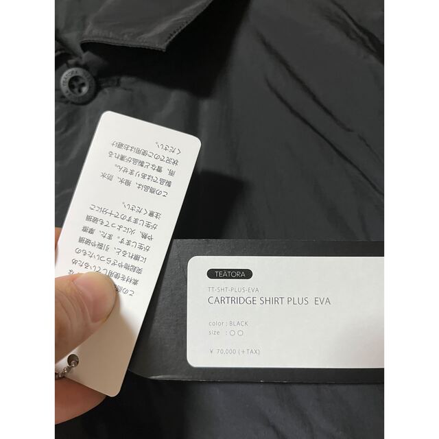 COMOLI(コモリ)の新品 レア teatora CARTRIDGE SHIRT PLUS EVA メンズのジャケット/アウター(ダウンジャケット)の商品写真