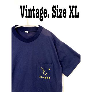 VINTAGE Tシャツ　古着　ALASKA(Tシャツ/カットソー(半袖/袖なし))