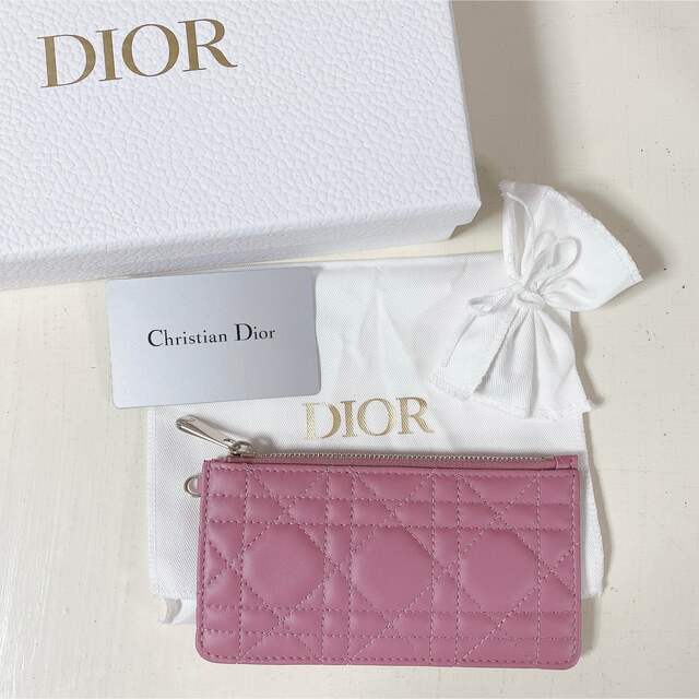 LADY DIOR スモール ジップ カードホルダー カードケース | www