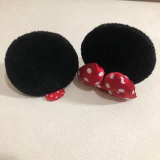 ディズニー(Disney)のミニー　パッチン　ヘアピン(ヘアピン)