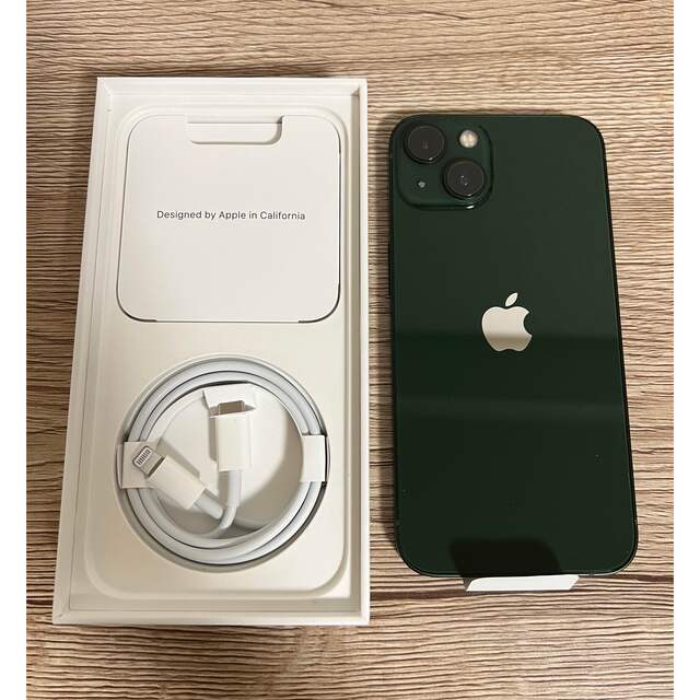 新品未使用　iPhone13 128GB グリーン　SIMフリー