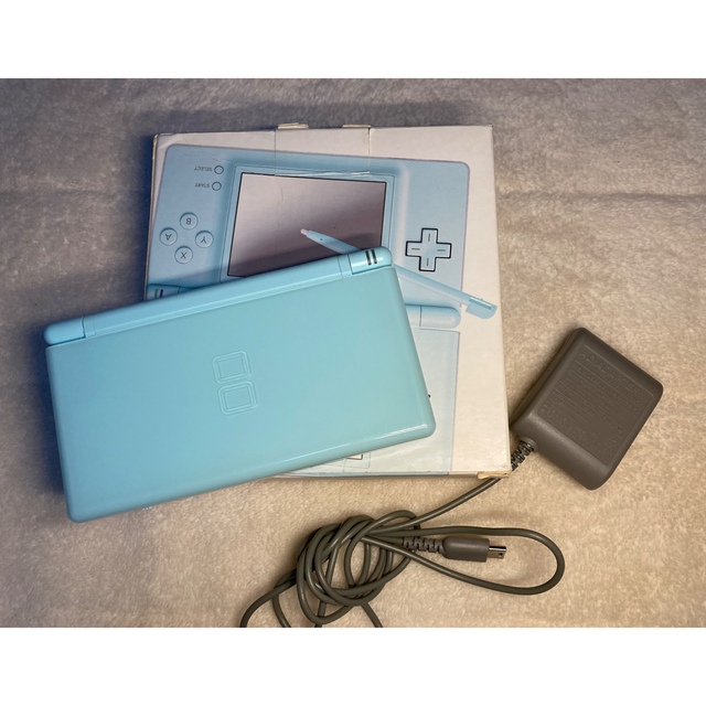 Nintendo DS ニンテンド-DS LITE アイスブルー エンタメ/ホビーのゲームソフト/ゲーム機本体(携帯用ゲーム機本体)の商品写真