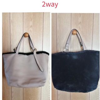 2way トートバッグ ハンドバッグ(ハンドバッグ)