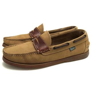 パラブーツ(Paraboot)のパラブーツ／Paraboot シューズ デッキシューズ 靴 メンズ 男性 男性用スエード スウェード レザー 革 本革 ベージュ  CORSICA コーシカ MARINEソール モカシン スリッポン(デッキシューズ)