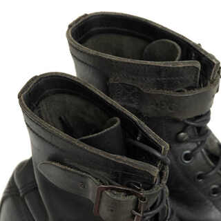 アーペーセー／A.P.C. ワークブーツ シューズ 靴 メンズ 男性 男性用レザー 革 本革 ブラック 黒 コンバットブーツ