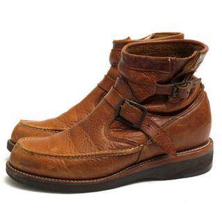 チペワ(CHIPPEWA)のチペワ／CHIPPEWA エンジニアブーツ シューズ 靴 メンズ 男性 男性用レザー 革 本革 ブラウン 茶  27877 ハイランダー 7-INCH MOC ENGINEER BOOTS TABACCO BROWN Vibramソール モックトゥ グッドイヤーウェルト製法(ブーツ)