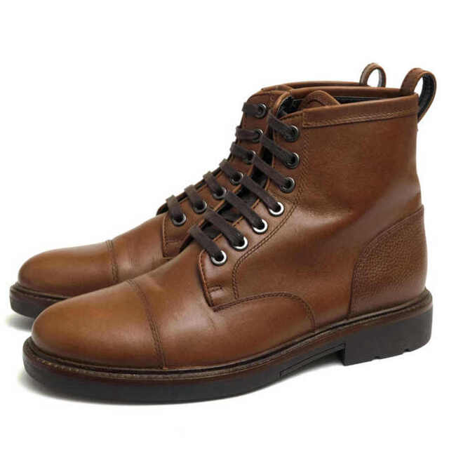 コーチ／COACH レースアップブーツ シューズ 靴 メンズ 男性 男性用レザー 革 本革 ブラウン 茶 FG1604 HENRY CAP TOE BOOT ストレートチップのサムネイル