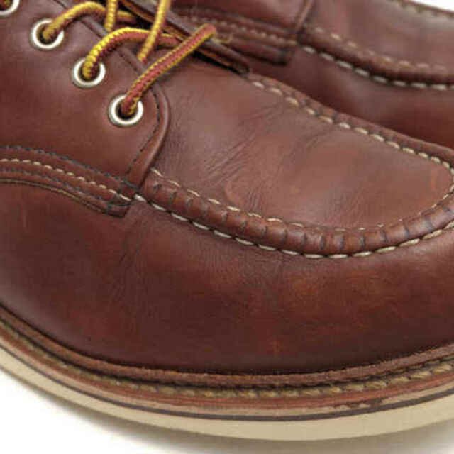 REDWING(レッドウィング)のレッドウィング／RED WING シューズ 靴 メンズ 男性 男性用レザー 革 本革 ブラウン 茶  8109 WORK OXFORD MOC TOE オックスフォードシューズ グッドイヤーウェルト製法 モックトゥ メンズの靴/シューズ(その他)の商品写真