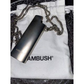 アンブッシュ(AMBUSH)のAmbush ライターネックレス　silver(ネックレス)