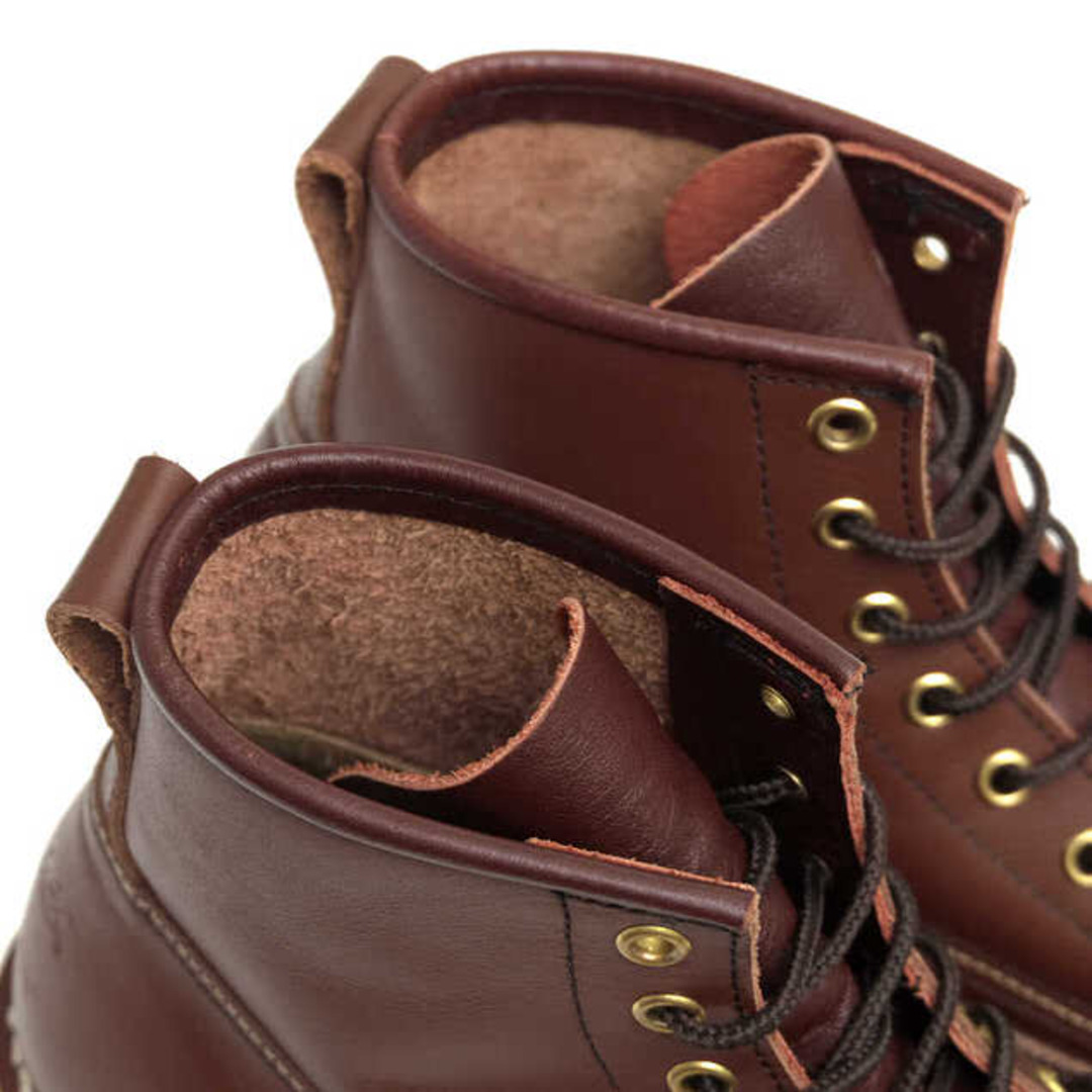 Danner(ダナー)のダナー／Danner ワークブーツ シューズ 靴 メンズ 男性 男性用レザー 革 本革 ブラウン 茶  D-4121 CAMALLI クリスティーソール モックトゥ Vibramソール メンズの靴/シューズ(ブーツ)の商品写真