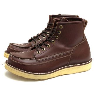 ダナー(Danner)のダナー／Danner ワークブーツ シューズ 靴 メンズ 男性 男性用レザー 革 本革 ブラウン 茶  D-4121 CAMALLI クリスティーソール モックトゥ Vibramソール(ブーツ)