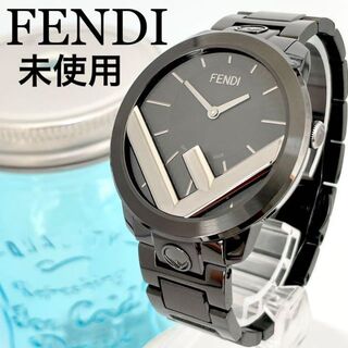 5 FENDI フェンディ時計　メンズ腕時計　ラナウェイ　新品　ブラック　高級