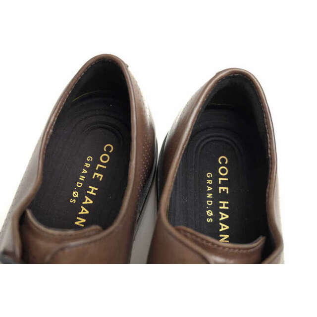 コールハーン／COLE HAAN シューズ ビジネスシューズ 靴 ビジネス メンズ 男性 男性用レザー 革 本革 ダークブラウン 茶 ブラウン  C26986 Washington Grand Laser Wingtip Oxford ワシントン グランド レーザー ウィング オックスフォード GRAND OS プレーントゥ