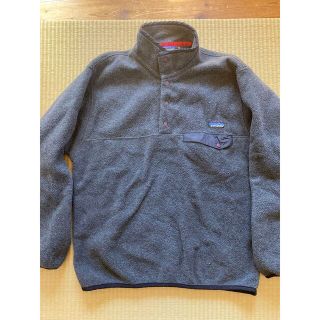 パタゴニア(patagonia)のパタゴニア　フリース　Mサイズ　スナップT グレー(ブルゾン)