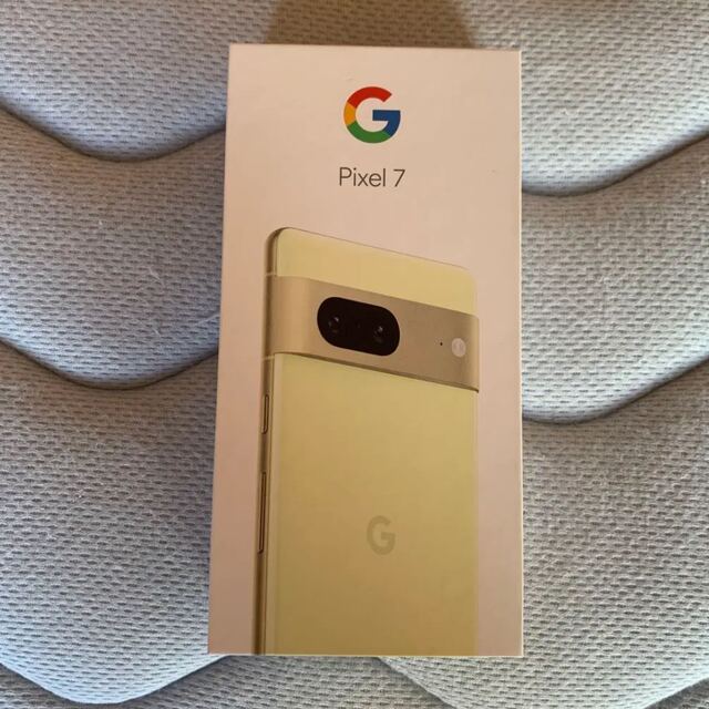 【新品】Google Pixel7 Lemon grass　128GB