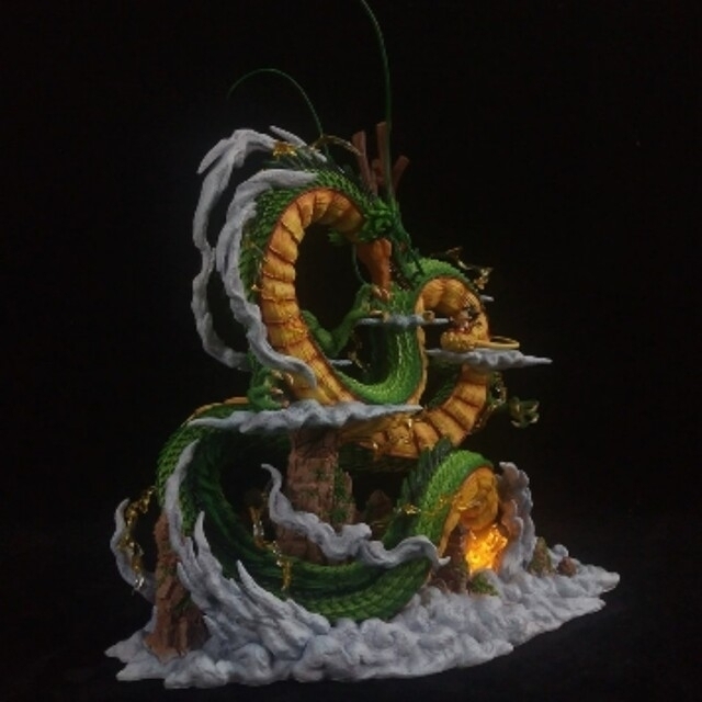 海外正規品 ドラゴンボール 神龍 & 孫悟空 ガレージキット