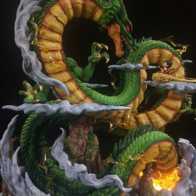 海外正規品 ドラゴンボール 神龍 & 孫悟空 ガレージキット 特売 www