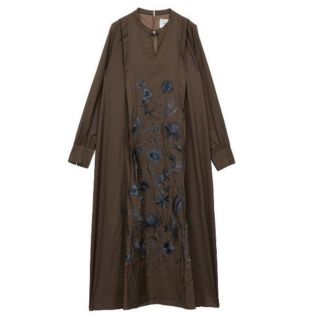 アメリヴィンテージ(Ameri VINTAGE)のAmeri Vintage MADELYN EMBROIDERY DRESS(ロングワンピース/マキシワンピース)