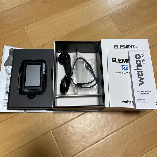 ワフー エレメント wahoo ELEMNT サイクルコンピュータスポーツ/アウトドア