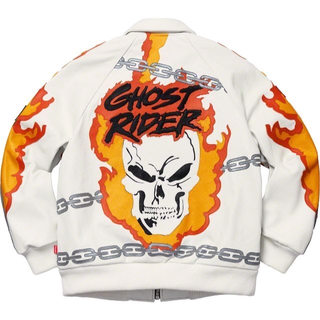 Supreme(シュプリーム)のMサイズ Supreme Vanson Ghost Rider Jack メンズのジャケット/アウター(レザージャケット)の商品写真