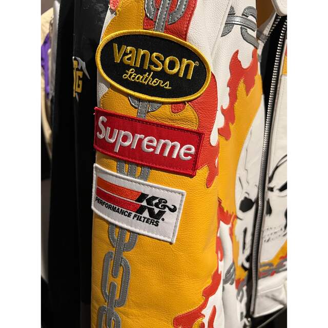 Mサイズ Supreme Vanson Ghost Rider Jack