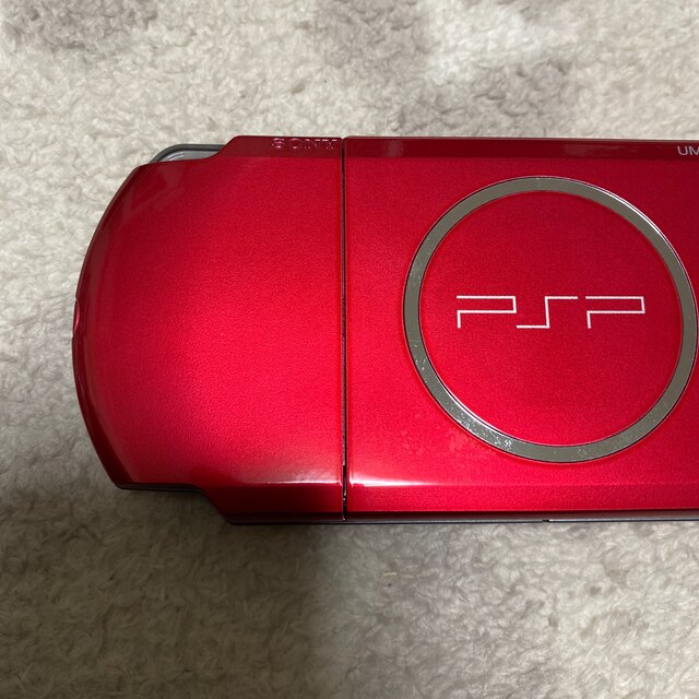 PSP-3000 ラディアントレッド　美品 5