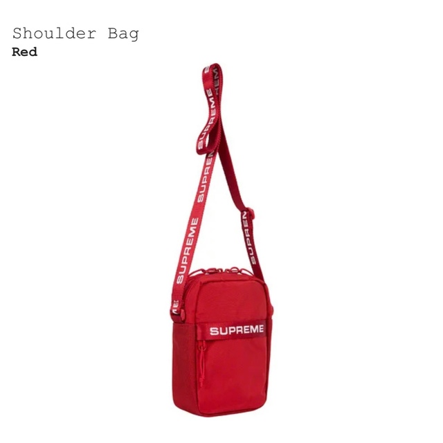 Supreme Shoulder Bag ショルダーバッグ レッド - ショルダーバッグ