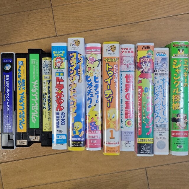 エンタメ/ホビーVHS アニメ 懐かしい まとめて