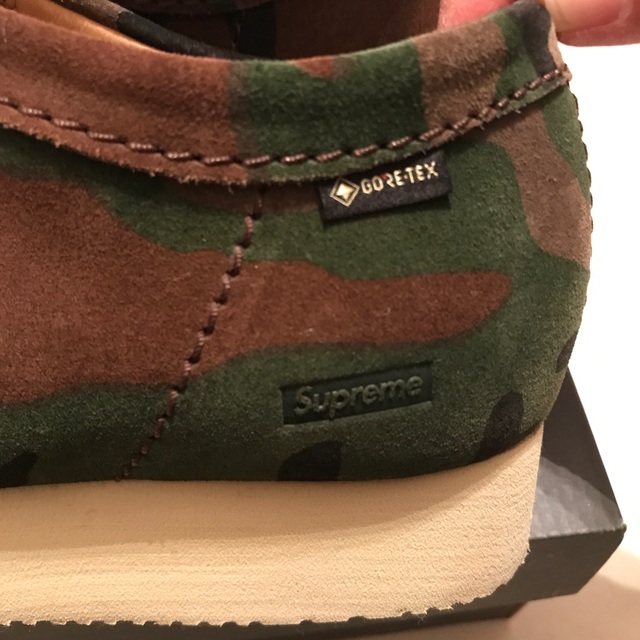 【美品】supreme×Clarks GORE-TEX Wallabee