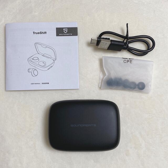 SoundPEATS(サウンドピーツ) TrueShift ワイヤレスイヤホン スマホ/家電/カメラのオーディオ機器(ヘッドフォン/イヤフォン)の商品写真