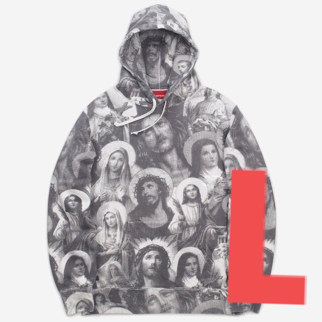 Supreme Jesus And Mary Hooded Sweatshirt