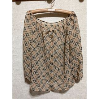 バーバリーブルーレーベル(BURBERRY BLUE LABEL)のBURBERRY BLUE LABEL バーバリーブルーレーベルブラウスシャツ(シャツ/ブラウス(長袖/七分))