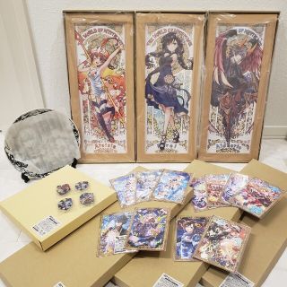 バンダイ(BANDAI)の魔法使いと黒猫のウィズ 2020 くじ ラスト賞 リフィル 額入りアート リレイ(キーホルダー)