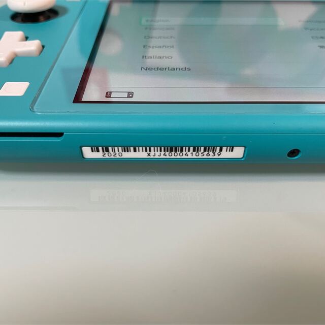 中古_美品]Nintendo Switch Lite ターコイズ 本体一式 商品の状態 直販